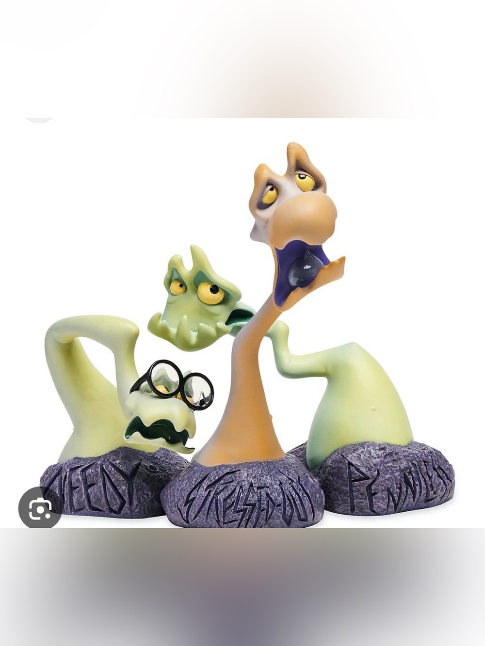 NOT FOR SALE-ISO Disney Little mermaid polyps Poor Unfortunate souls figures